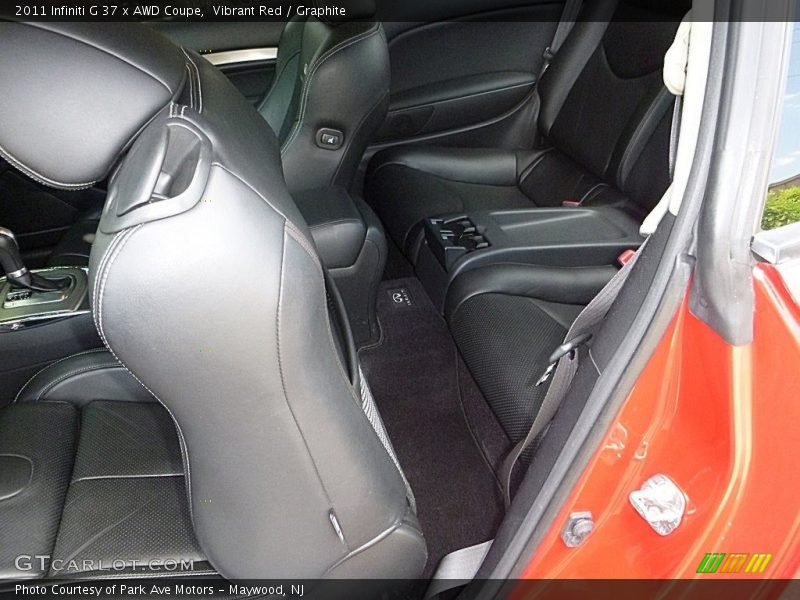 Vibrant Red / Graphite 2011 Infiniti G 37 x AWD Coupe