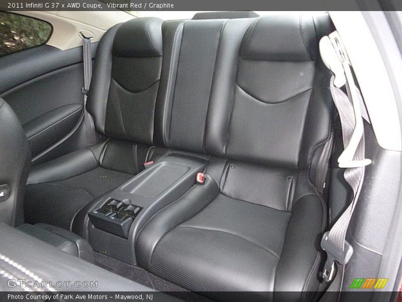 Vibrant Red / Graphite 2011 Infiniti G 37 x AWD Coupe