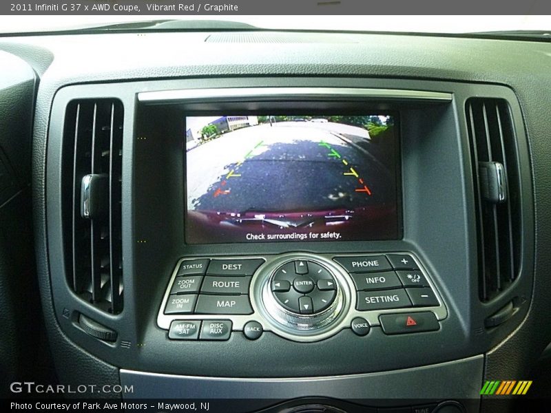 Vibrant Red / Graphite 2011 Infiniti G 37 x AWD Coupe