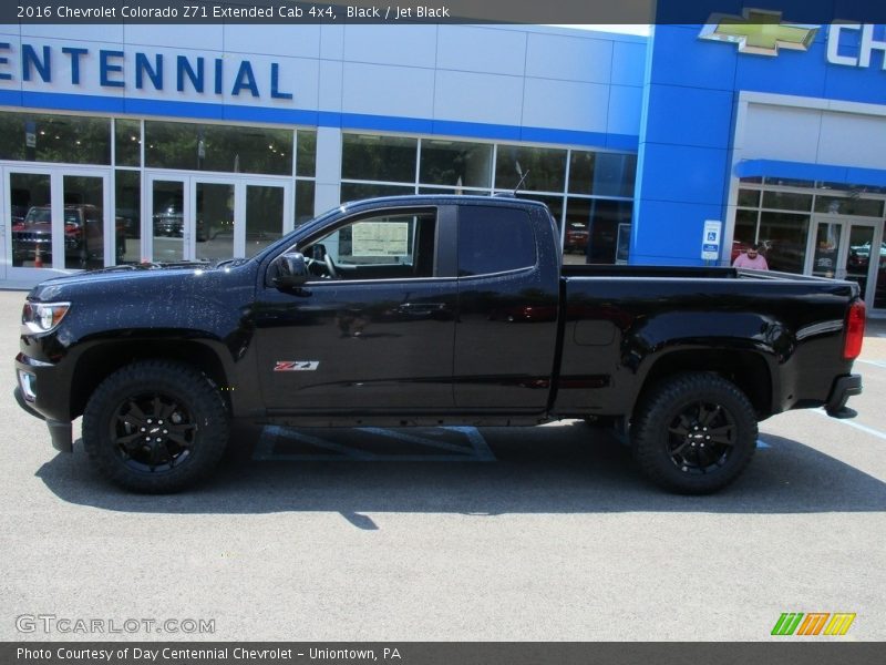 Black / Jet Black 2016 Chevrolet Colorado Z71 Extended Cab 4x4