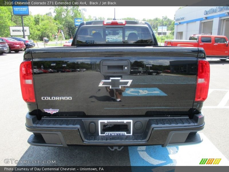 Black / Jet Black 2016 Chevrolet Colorado Z71 Extended Cab 4x4