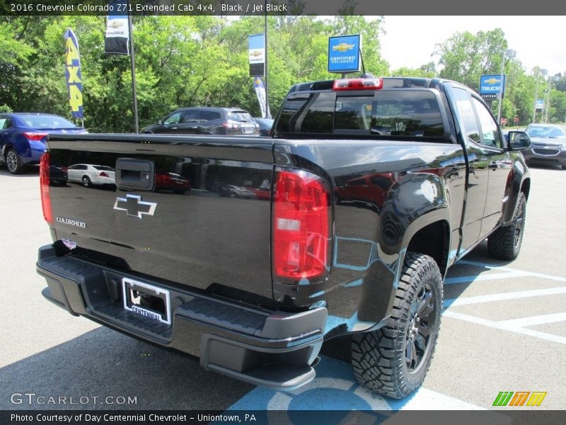 Black / Jet Black 2016 Chevrolet Colorado Z71 Extended Cab 4x4