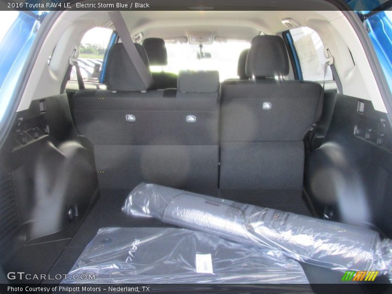 Electric Storm Blue / Black 2016 Toyota RAV4 LE
