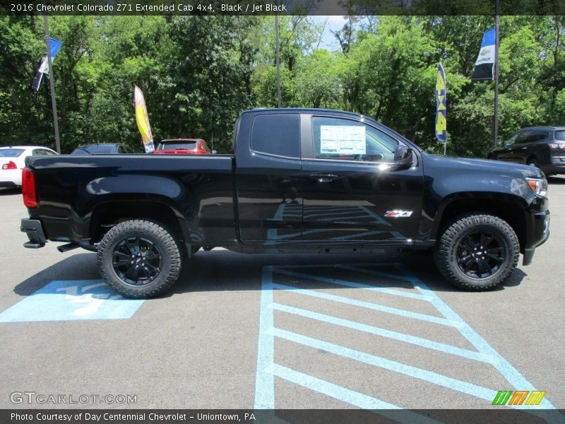  2016 Colorado Z71 Extended Cab 4x4 Black