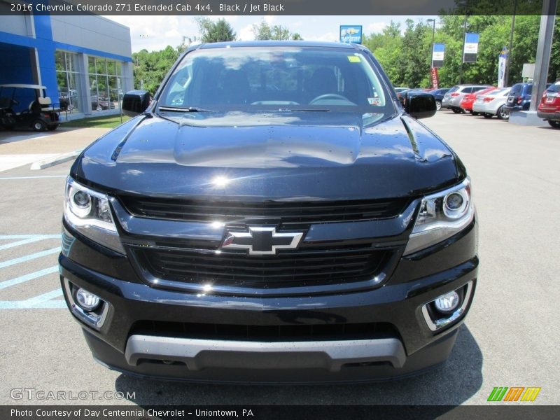 Black / Jet Black 2016 Chevrolet Colorado Z71 Extended Cab 4x4
