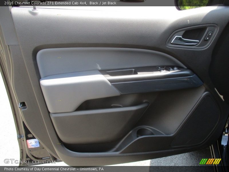 Black / Jet Black 2016 Chevrolet Colorado Z71 Extended Cab 4x4