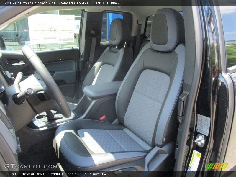 Front Seat of 2016 Colorado Z71 Extended Cab 4x4