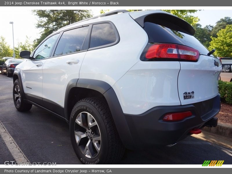 Bright White / Morocco - Black 2014 Jeep Cherokee Trailhawk 4x4