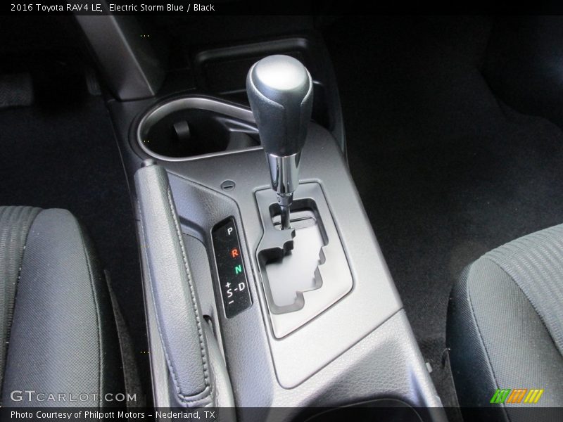 Electric Storm Blue / Black 2016 Toyota RAV4 LE