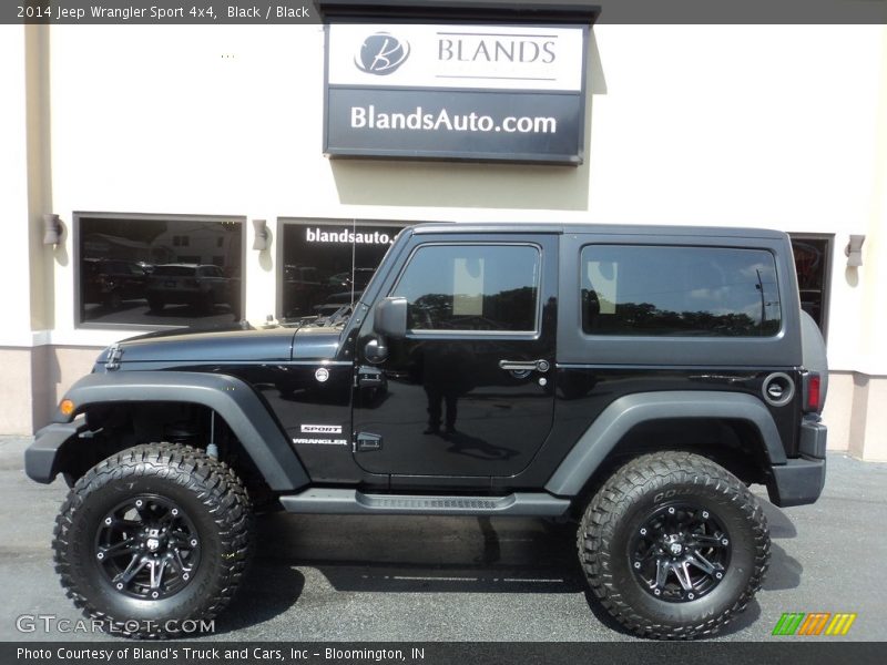 Black / Black 2014 Jeep Wrangler Sport 4x4