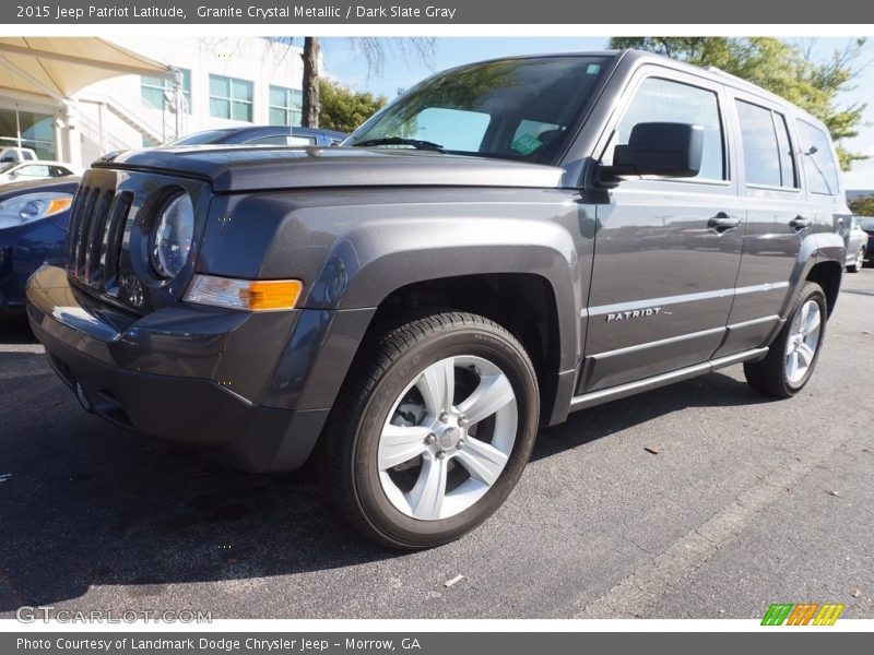 Granite Crystal Metallic / Dark Slate Gray 2015 Jeep Patriot Latitude