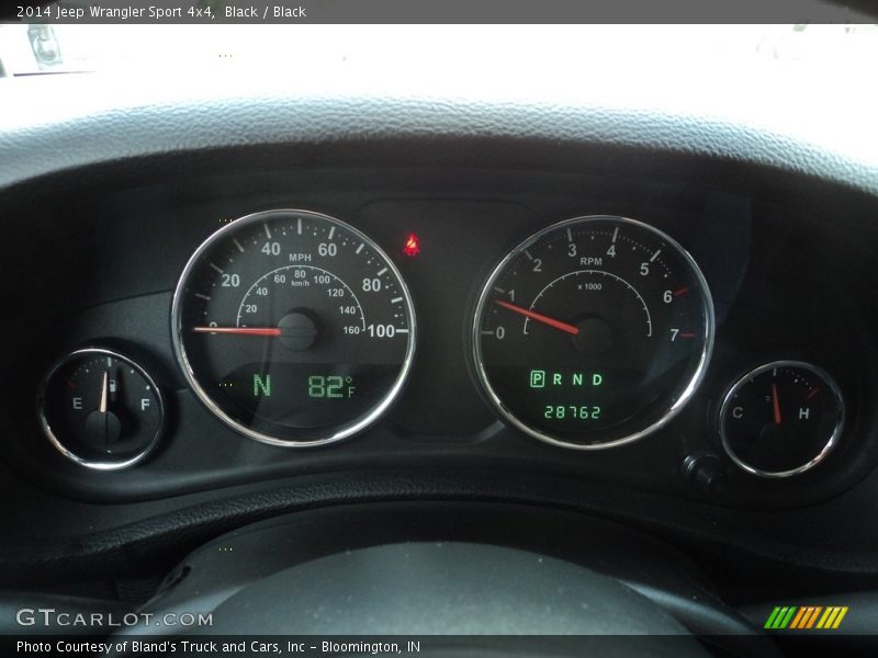 Black / Black 2014 Jeep Wrangler Sport 4x4