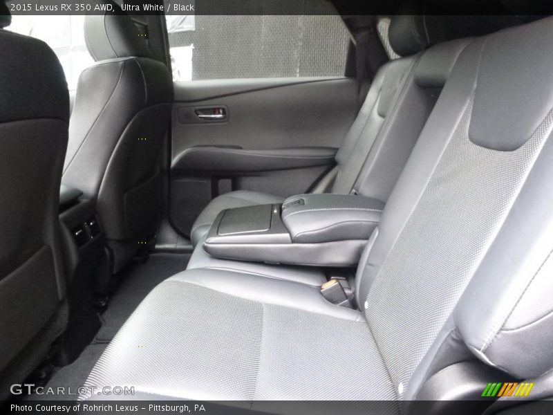 Ultra White / Black 2015 Lexus RX 350 AWD