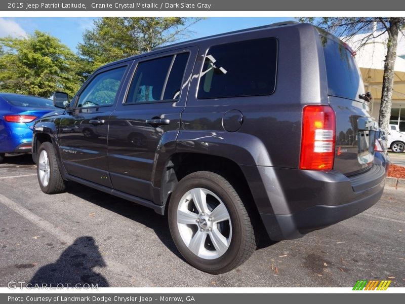 Granite Crystal Metallic / Dark Slate Gray 2015 Jeep Patriot Latitude