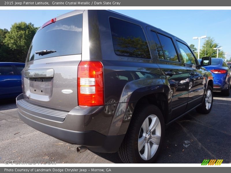 Granite Crystal Metallic / Dark Slate Gray 2015 Jeep Patriot Latitude