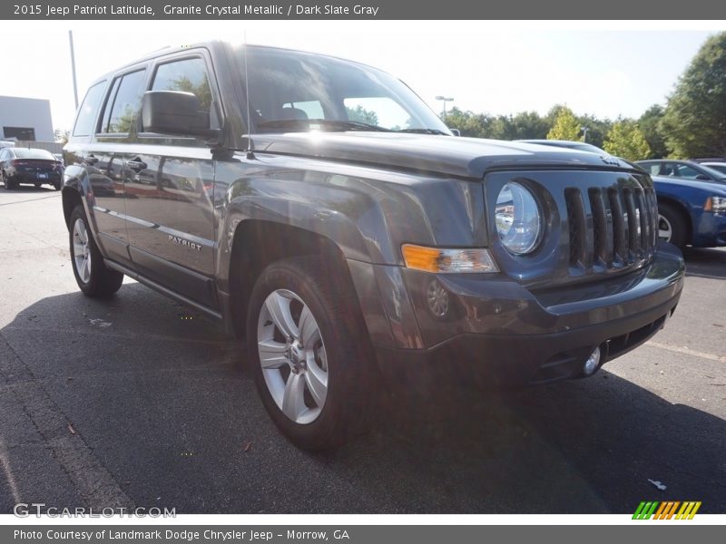 Granite Crystal Metallic / Dark Slate Gray 2015 Jeep Patriot Latitude