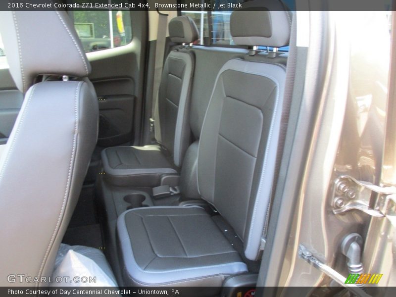 Rear Seat of 2016 Colorado Z71 Extended Cab 4x4