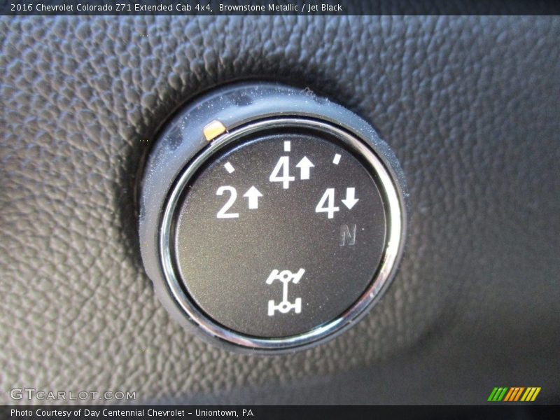 Controls of 2016 Colorado Z71 Extended Cab 4x4
