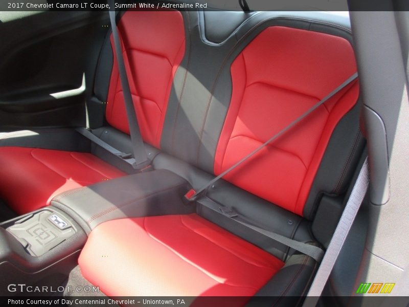 Summit White / Adrenaline Red 2017 Chevrolet Camaro LT Coupe