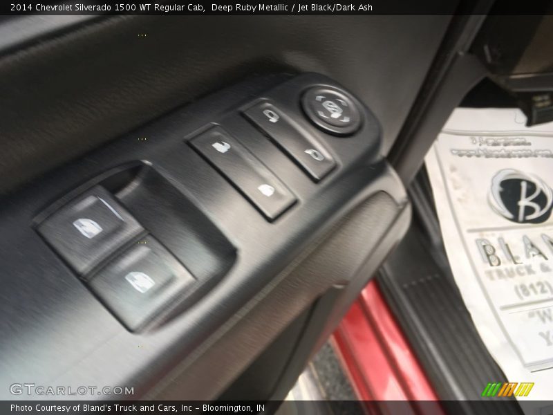 Deep Ruby Metallic / Jet Black/Dark Ash 2014 Chevrolet Silverado 1500 WT Regular Cab