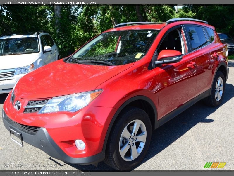 Barcelona Red Metallic / Ash 2015 Toyota RAV4 XLE