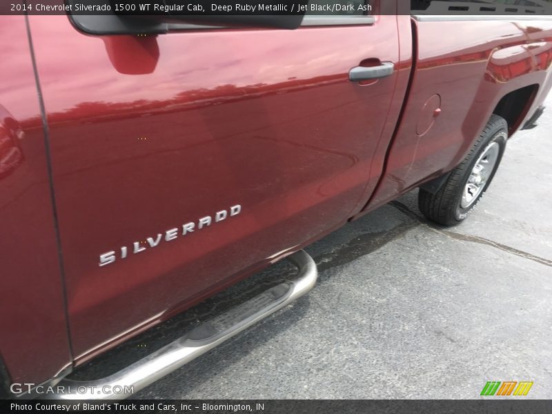 Deep Ruby Metallic / Jet Black/Dark Ash 2014 Chevrolet Silverado 1500 WT Regular Cab