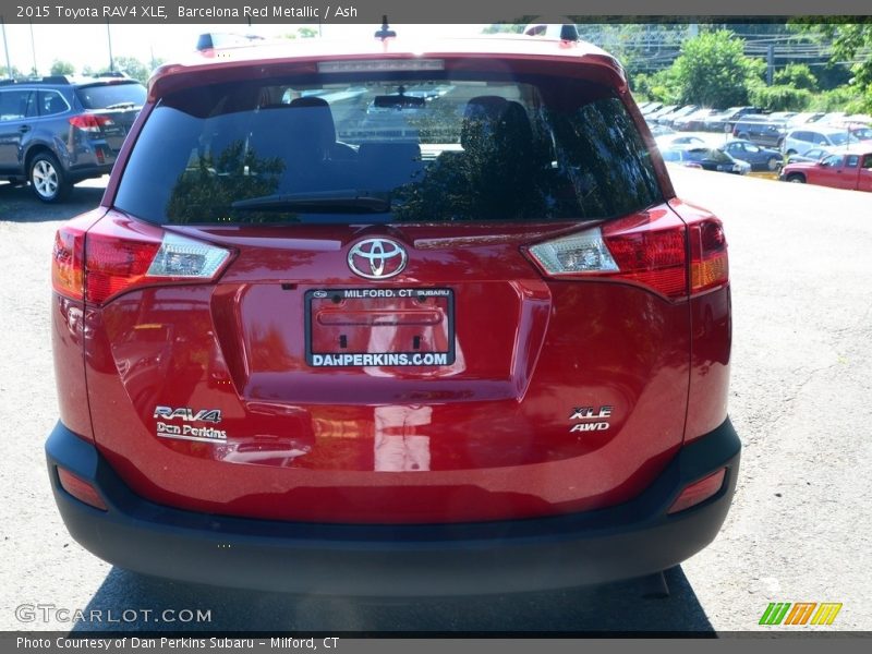 Barcelona Red Metallic / Ash 2015 Toyota RAV4 XLE