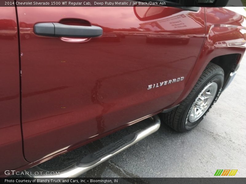 Deep Ruby Metallic / Jet Black/Dark Ash 2014 Chevrolet Silverado 1500 WT Regular Cab
