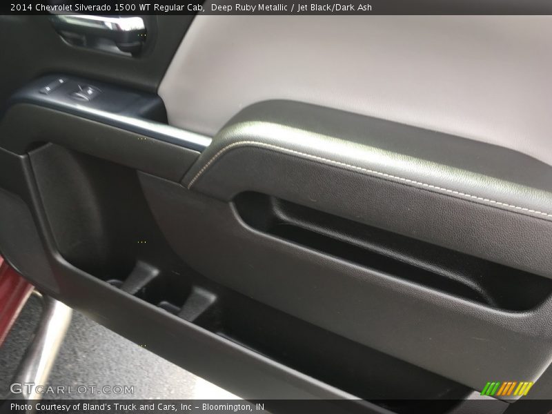 Deep Ruby Metallic / Jet Black/Dark Ash 2014 Chevrolet Silverado 1500 WT Regular Cab