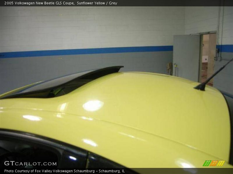 Sunflower Yellow / Grey 2005 Volkswagen New Beetle GLS Coupe