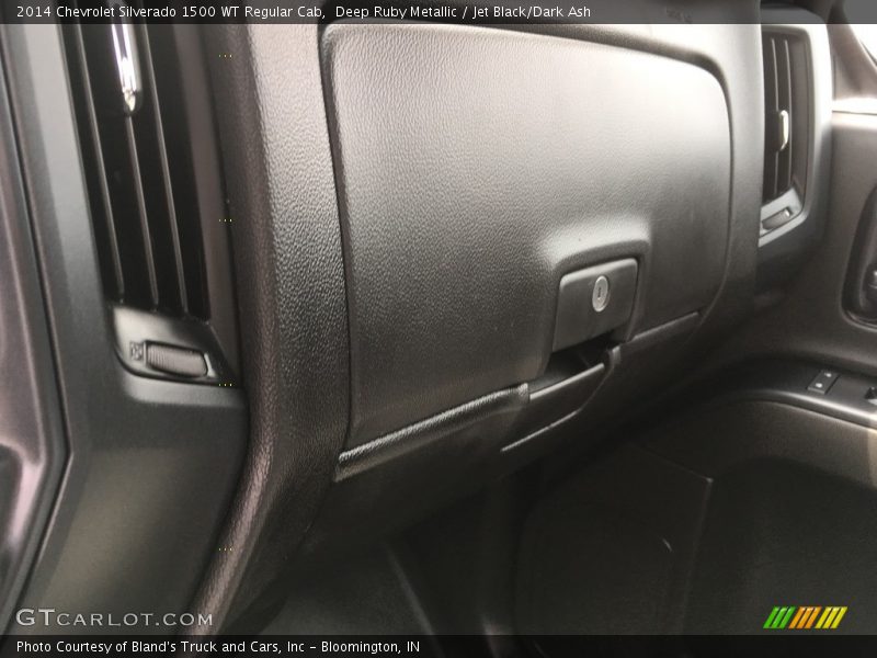 Deep Ruby Metallic / Jet Black/Dark Ash 2014 Chevrolet Silverado 1500 WT Regular Cab