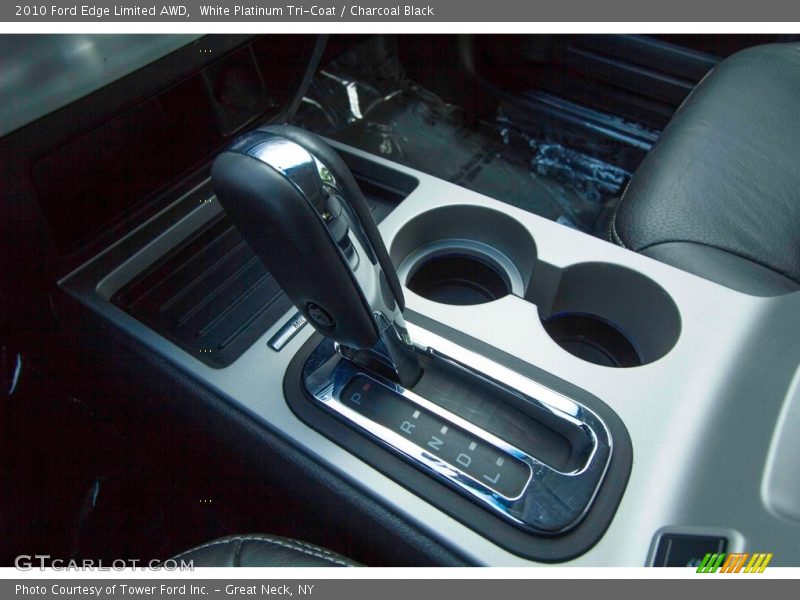 White Platinum Tri-Coat / Charcoal Black 2010 Ford Edge Limited AWD