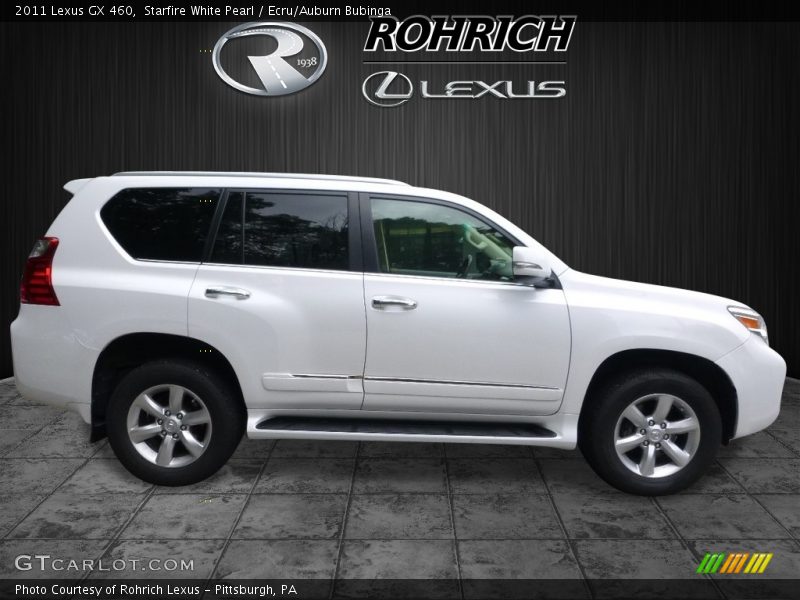 Starfire White Pearl / Ecru/Auburn Bubinga 2011 Lexus GX 460