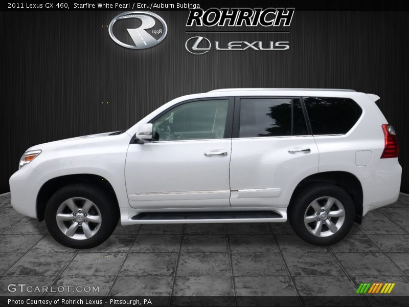 Starfire White Pearl / Ecru/Auburn Bubinga 2011 Lexus GX 460