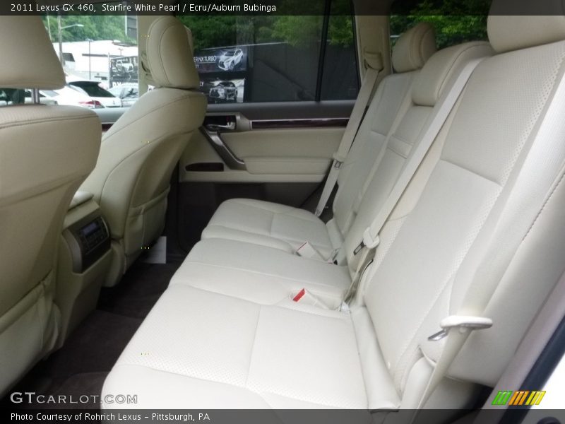 Starfire White Pearl / Ecru/Auburn Bubinga 2011 Lexus GX 460