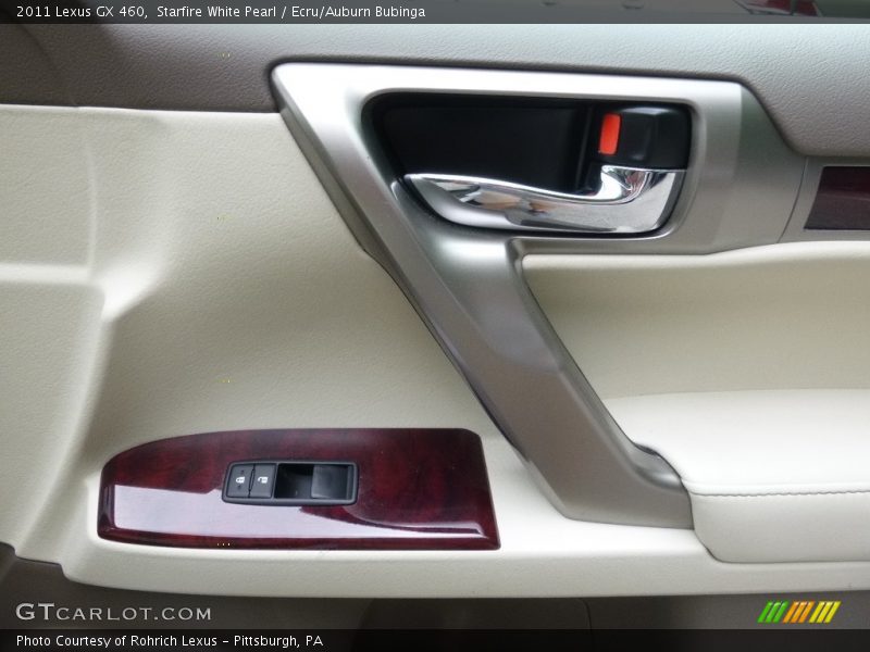 Starfire White Pearl / Ecru/Auburn Bubinga 2011 Lexus GX 460