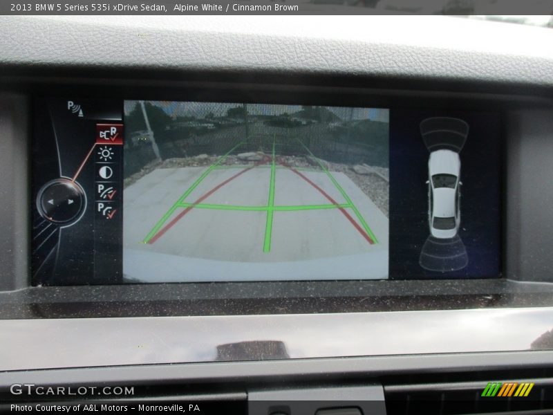 Alpine White / Cinnamon Brown 2013 BMW 5 Series 535i xDrive Sedan