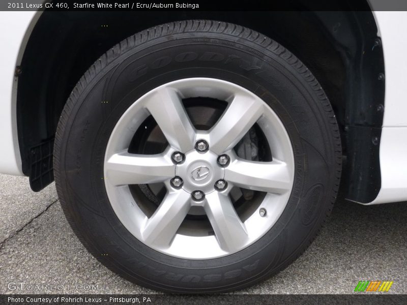Starfire White Pearl / Ecru/Auburn Bubinga 2011 Lexus GX 460