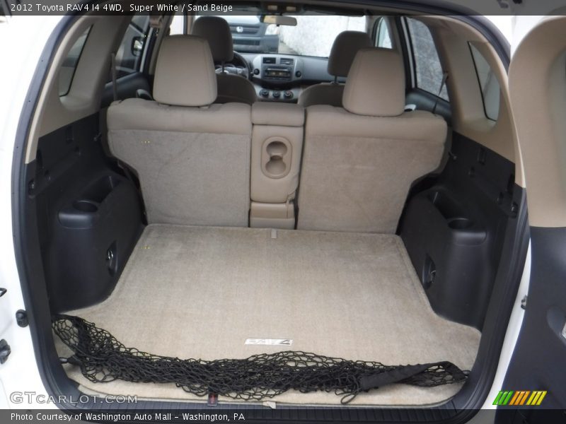 Super White / Sand Beige 2012 Toyota RAV4 I4 4WD