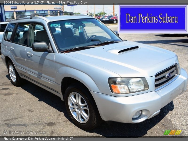 Platinum Silver Metallic / Gray 2004 Subaru Forester 2.5 XT