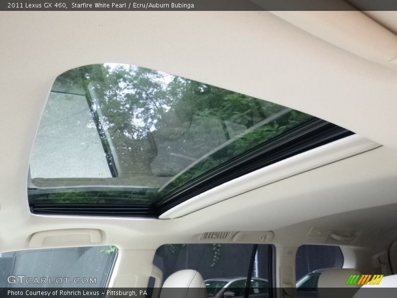 Starfire White Pearl / Ecru/Auburn Bubinga 2011 Lexus GX 460