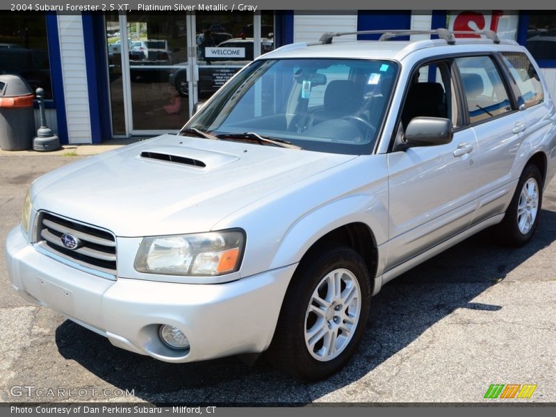 Platinum Silver Metallic / Gray 2004 Subaru Forester 2.5 XT