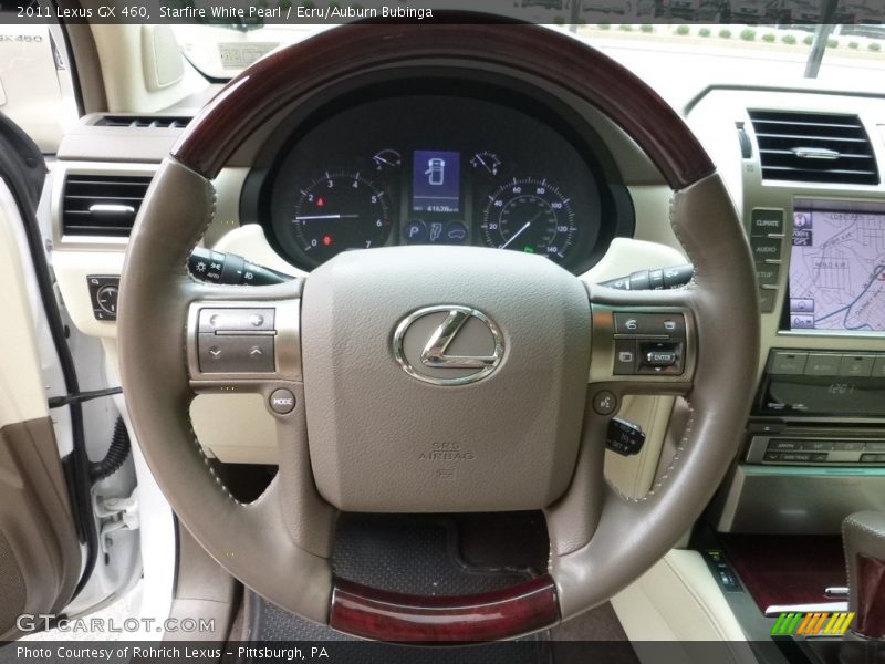Starfire White Pearl / Ecru/Auburn Bubinga 2011 Lexus GX 460