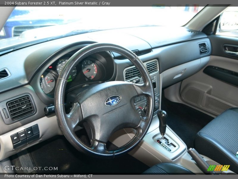 Platinum Silver Metallic / Gray 2004 Subaru Forester 2.5 XT