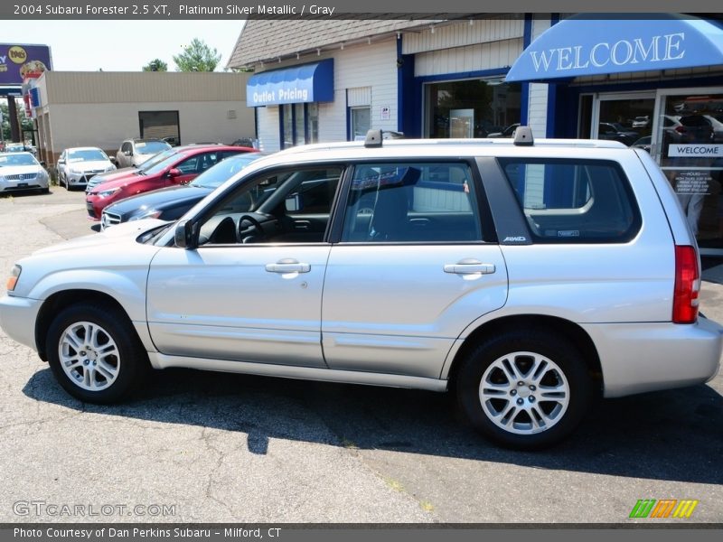 Platinum Silver Metallic / Gray 2004 Subaru Forester 2.5 XT