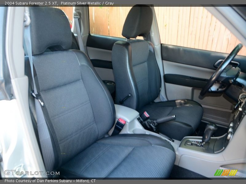 Platinum Silver Metallic / Gray 2004 Subaru Forester 2.5 XT