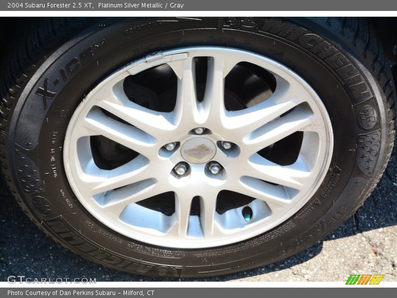 Platinum Silver Metallic / Gray 2004 Subaru Forester 2.5 XT