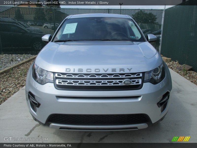 Indus Silver Metallic / Ebony 2016 Land Rover Discovery Sport HSE 4WD