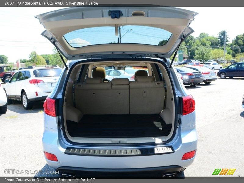 Silver Blue / Beige 2007 Hyundai Santa Fe GLS 4WD