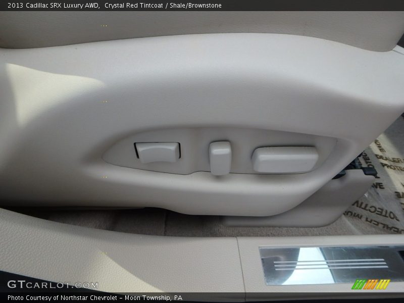 Crystal Red Tintcoat / Shale/Brownstone 2013 Cadillac SRX Luxury AWD